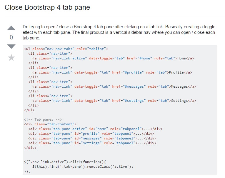  Exactly how to  shut off Bootstrap 4 tab pane
